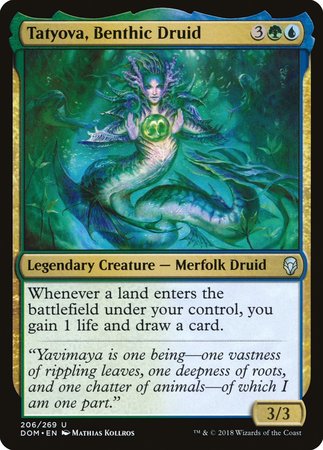 Tatyova, Benthic Druid [Dominaria] | Mega City Incorporated