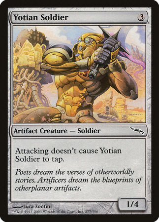 Yotian Soldier [Mirrodin] | Mega City Incorporated