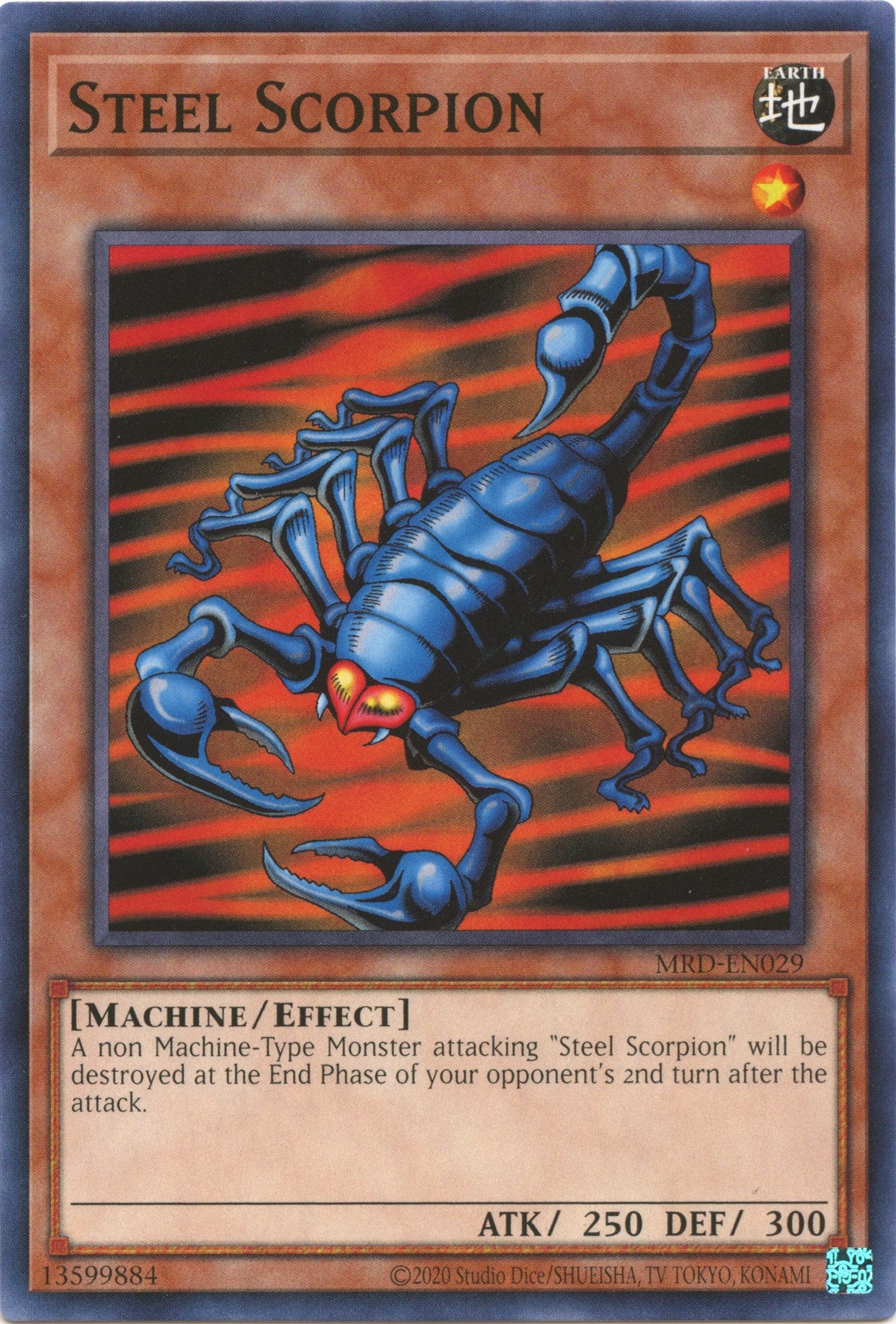 Steel Scorpion (25th Anniversary) [MRD-EN029] Common | Mega City Incorporated