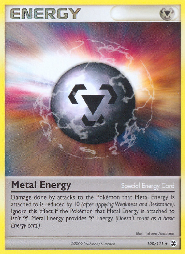 Metal Energy (100/111) [Platinum: Rising Rivals] | Mega City Incorporated