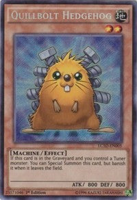 Quillbolt Hedgehog [LC5D-EN005] Secret Rare | Mega City Incorporated