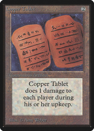 Copper Tablet [Limited Edition Beta] | Mega City Incorporated