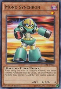 Mono Synchron [LC5D-EN026] Rare | Mega City Incorporated