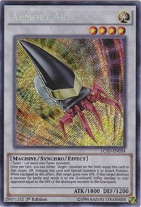 Armory Arm [LC5D-EN034] Secret Rare | Mega City Incorporated