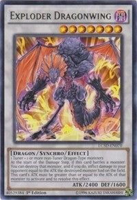 Exploder Dragonwing [LC5D-EN070] Rare | Mega City Incorporated