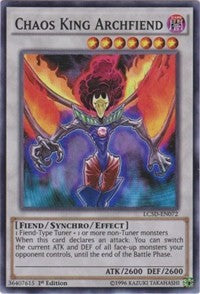 Chaos King Archfiend [LC5D-EN072] Super Rare | Mega City Incorporated