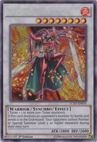 Crimson Blader [LC5D-EN074] Secret Rare | Mega City Incorporated