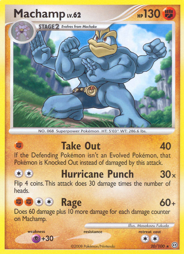 Machamp (20/100) [Diamond & Pearl: Stormfront] | Mega City Incorporated