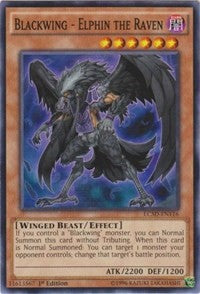 Blackwing - Elphin the Raven [LC5D-EN116] Common | Mega City Incorporated