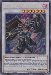 Blackwing Armor Master [LC5D-EN132] Secret Rare | Mega City Incorporated