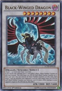 Black-Winged Dragon [LC5D-EN135] Ultra Rare | Mega City Incorporated