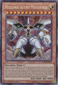 Meklord Astro Mekanikle [LC5D-EN161] Secret Rare | Mega City Incorporated