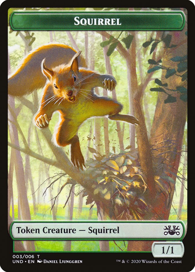 Beeble // Squirrel Double-sided Token [Unsanctioned Tokens] | Mega City Incorporated