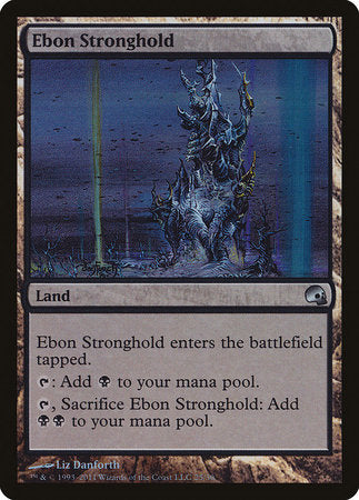 Ebon Stronghold [Premium Deck Series: Graveborn] | Mega City Incorporated