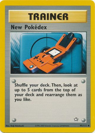 New Pokedex (95/111) [Neo Genesis Unlimited] | Mega City Incorporated