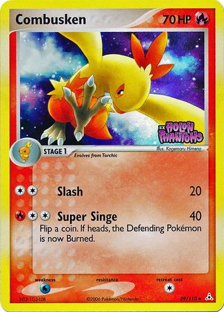 Combusken (39/110) (Stamped) [EX: Holon Phantoms] | Mega City Incorporated