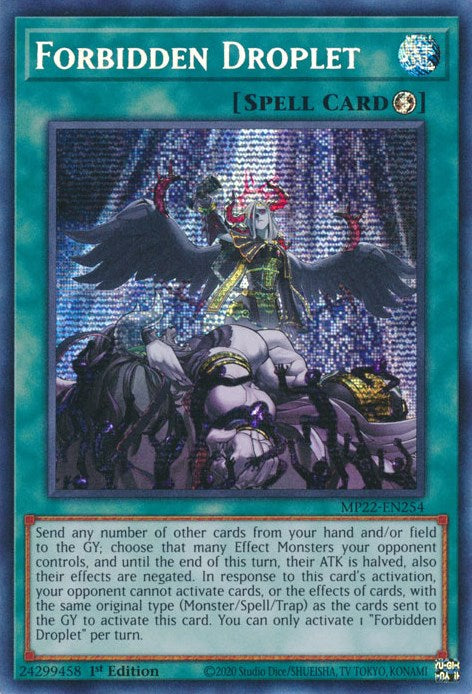 Forbidden Droplet [MP22-EN254] Prismatic Secret Rare | Mega City Incorporated