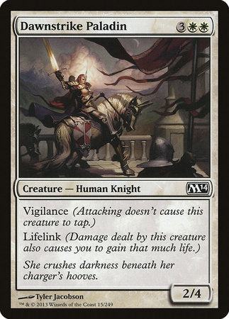 Dawnstrike Paladin [Magic 2014] | Mega City Incorporated