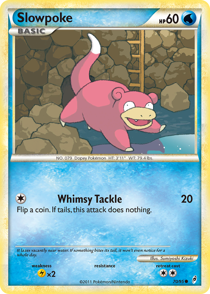 Slowpoke (70/95) [HeartGold & SoulSilver: Call of Legends] | Mega City Incorporated