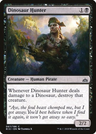 Dinosaur Hunter [Rivals of Ixalan] | Mega City Incorporated