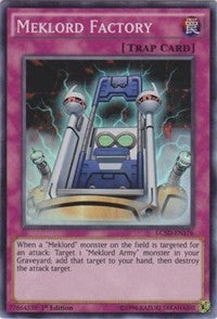 Meklord Factory [LC5D-EN176] Super Rare | Mega City Incorporated