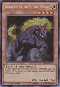 Guldfaxe of the Nordic Beasts [LC5D-EN178] Secret Rare | Mega City Incorporated