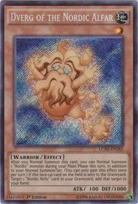 Dverg of the Nordic Alfar [LC5D-EN183] Secret Rare | Mega City Incorporated