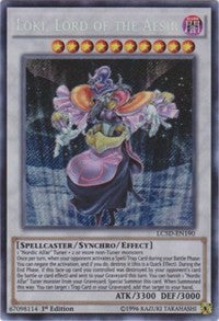 Loki, Lord of the Aesir [LC5D-EN190] Secret Rare | Mega City Incorporated