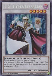 T.G. Hyper Librarian [LC5D-EN211] Secret Rare | Mega City Incorporated