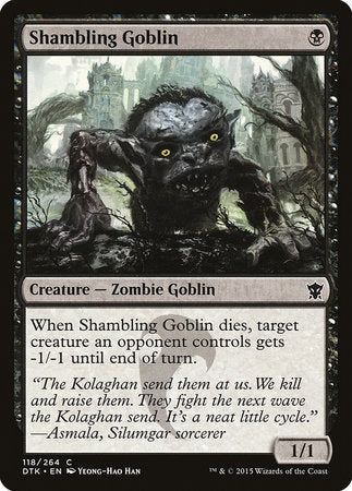 Shambling Goblin [Dragons of Tarkir] | Mega City Incorporated