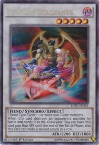 Stygian Sergeants [LC5D-EN243] Secret Rare | Mega City Incorporated