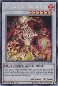 Vulcan the Divine [LC5D-EN249] Secret Rare | Mega City Incorporated