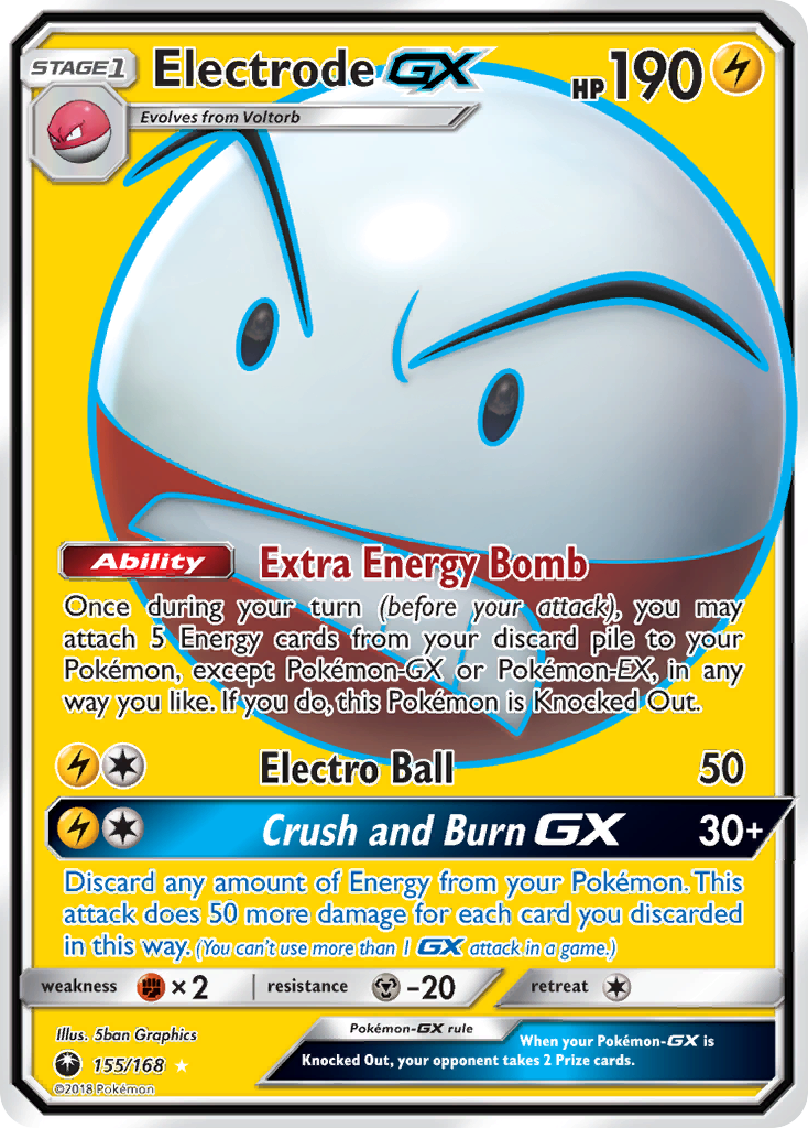 Electrode GX (155/168) [Sun & Moon: Celestial Storm] | Mega City Incorporated