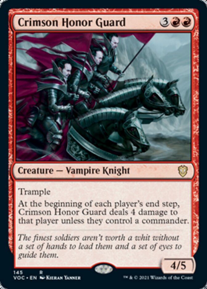 Crimson Honor Guard [Innistrad: Crimson Vow Commander] | Mega City Incorporated