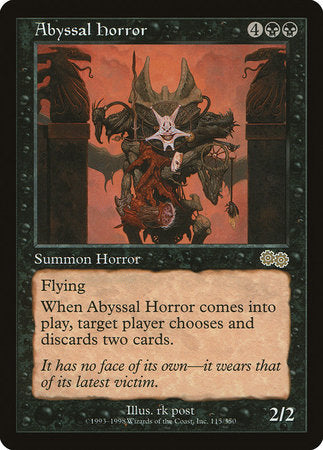 Abyssal Horror [Urza's Saga] | Mega City Incorporated