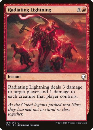 Radiating Lightning [Dominaria] | Mega City Incorporated