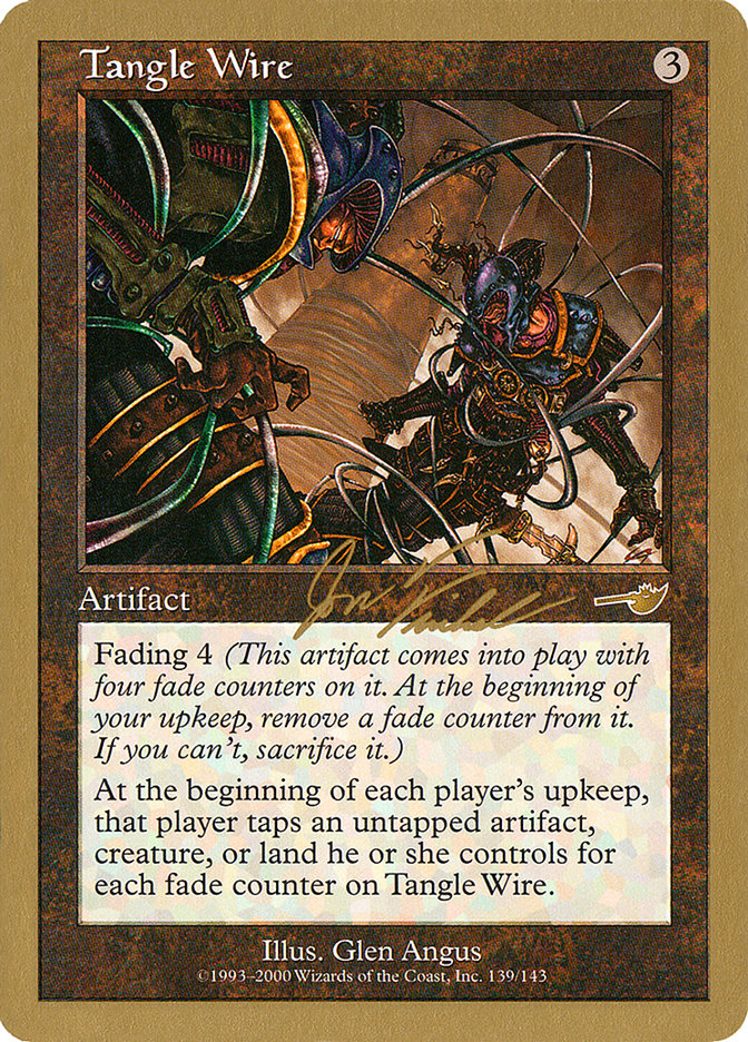 Tangle Wire (Jon Finkel) [World Championship Decks 2000] | Mega City Incorporated
