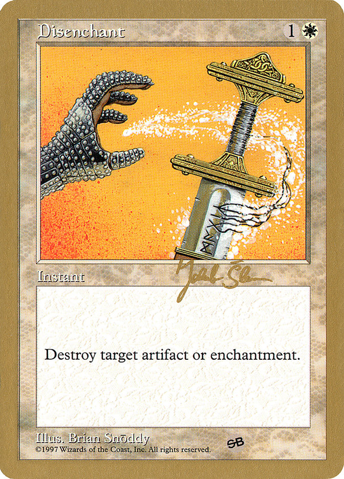Disenchant (Jakub Slemr) (SB) [World Championship Decks 1997] | Mega City Incorporated