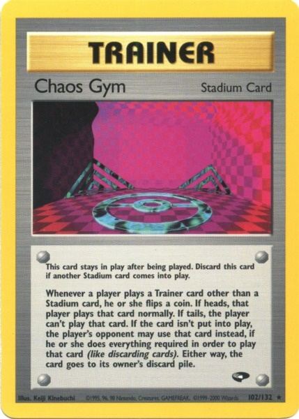 Chaos Gym (102/132) [Gym Challenge Unlimited] | Mega City Incorporated