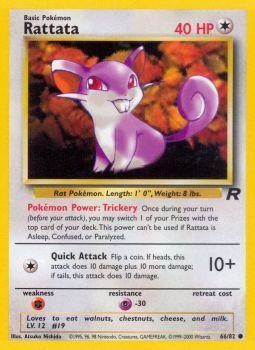 Rattata (66/82) [Team Rocket Unlimited] | Mega City Incorporated