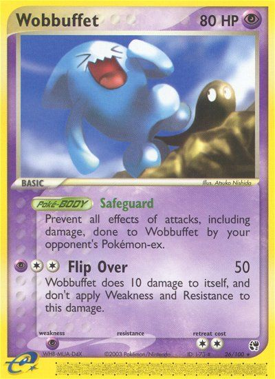 Wobbuffet (26/100) [EX: Sandstorm] | Mega City Incorporated