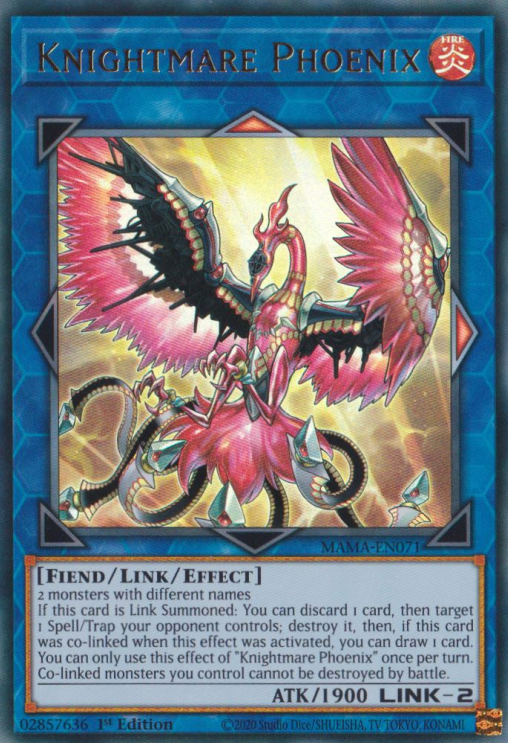 Knightmare Phoenix [MAMA-EN071] Ultra Rare | Mega City Incorporated