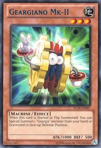 Geargiano Mk-II (Blue) [DL18-EN007] Rare | Mega City Incorporated