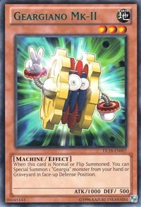 Geargiano Mk-II (Green) [DL18-EN007] Rare | Mega City Incorporated