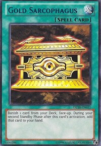Gold Sarcophagus (Purple) [DL18-EN011] Rare | Mega City Incorporated