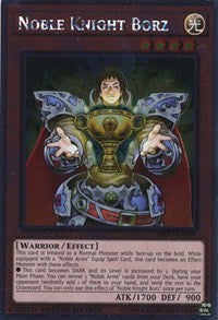 Noble Knight Borz [NKRT-EN009] Platinum Rare | Mega City Incorporated