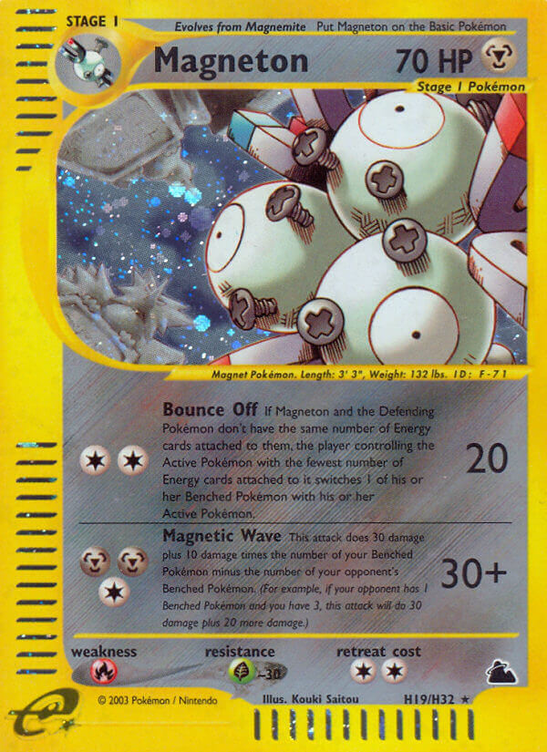 Magneton (H19/H32) [Skyridge] | Mega City Incorporated