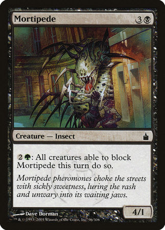 Mortipede [Ravnica: City of Guilds] | Mega City Incorporated