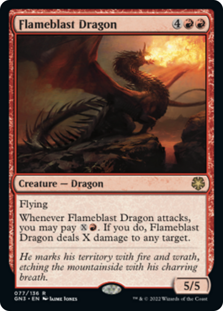 Flameblast Dragon [Game Night: Free-for-All] | Mega City Incorporated