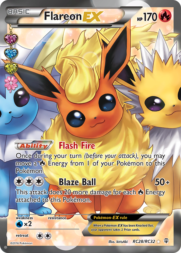 Flareon EX (RC28/RC32) [XY: Generations] | Mega City Incorporated